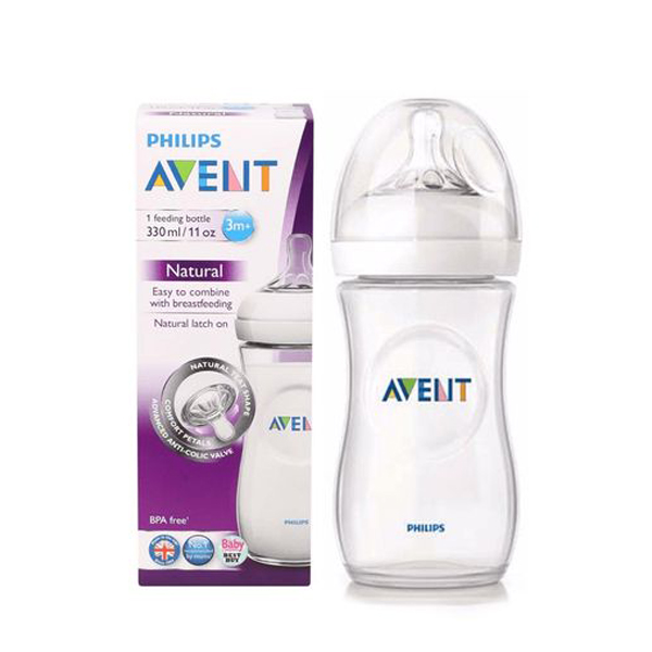 Biberón AVENT Natural 3M 92538 330 ml