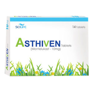 Asthiven 10mg Tablets 14’s