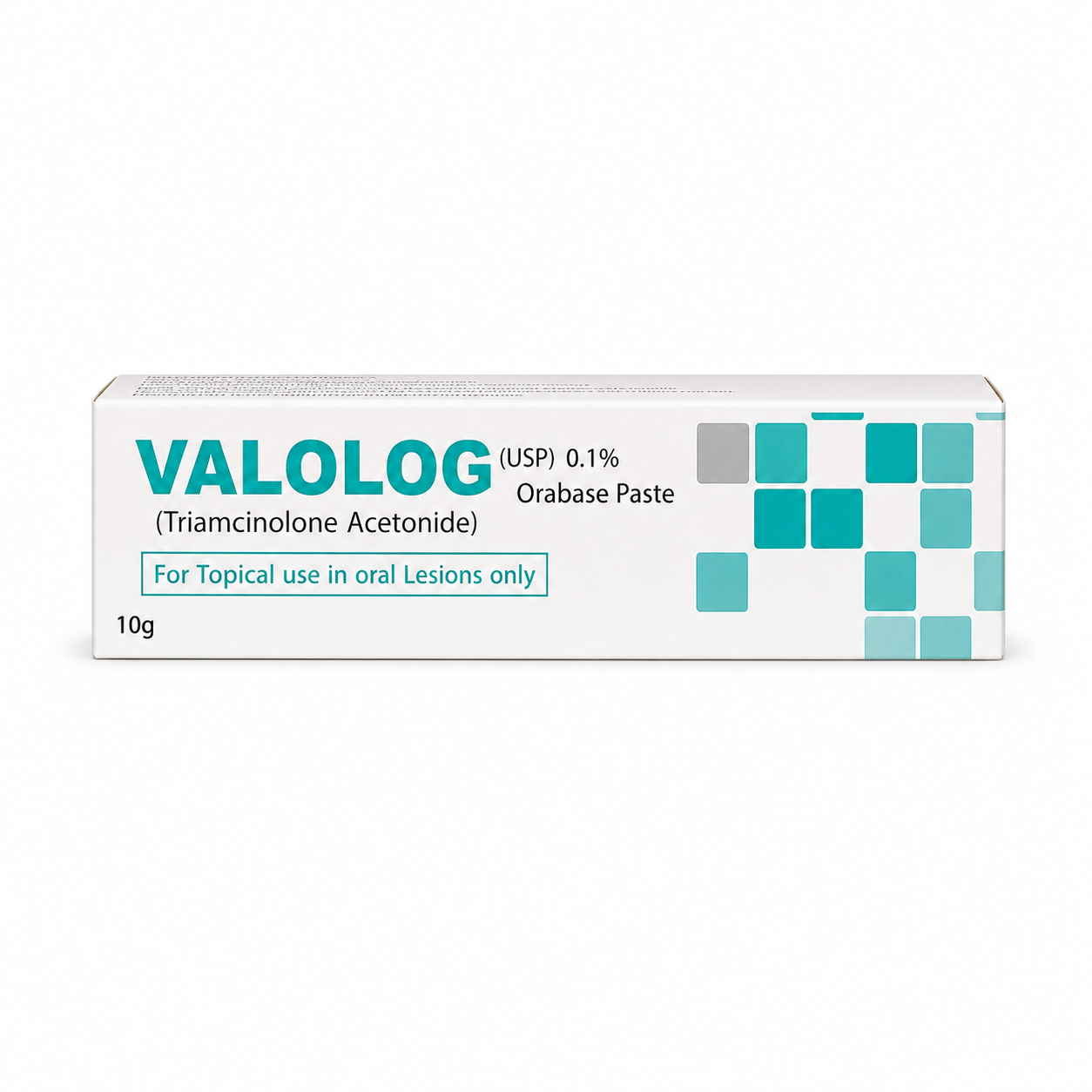 Valolog USP 0.1% Oral Paste Triamcinolone Acetonide